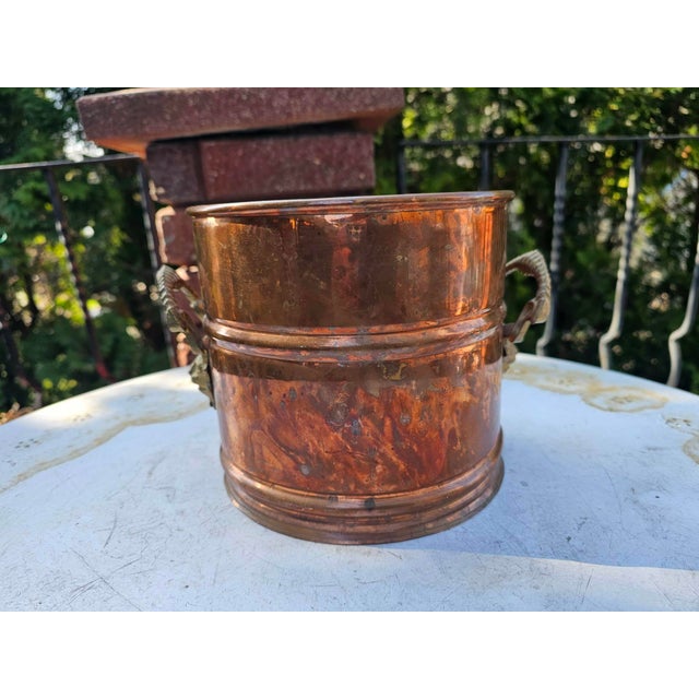 Antique Copper Pot, 1920s For Sale - Image 4 of 7