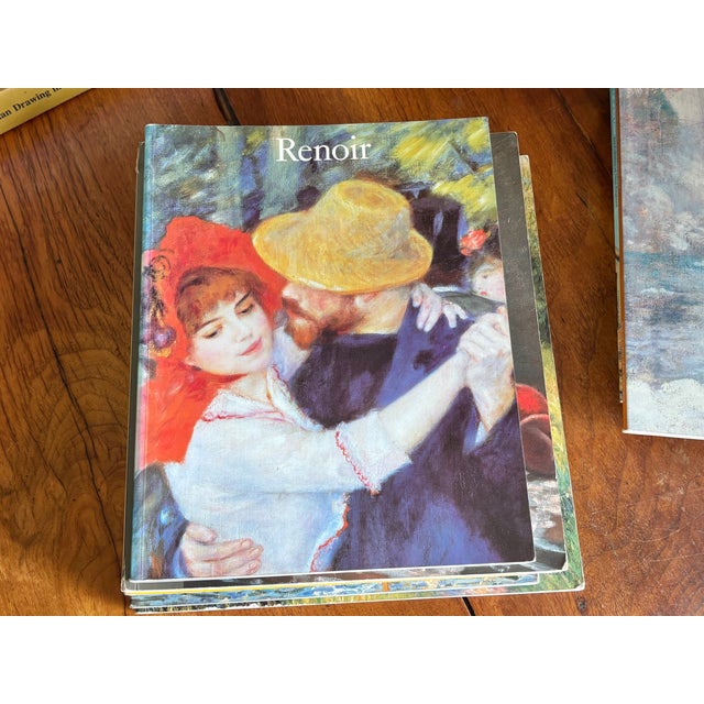 Blue Coastal-Colored Collection of Impressionist Books, Set of 8 For Sale - Image 8 of 13
