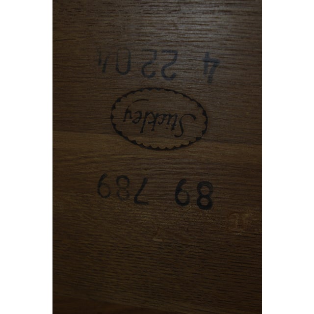Stickley Drawleaf Mission Oak Dining Room Table For Sale - Image 17 of 18