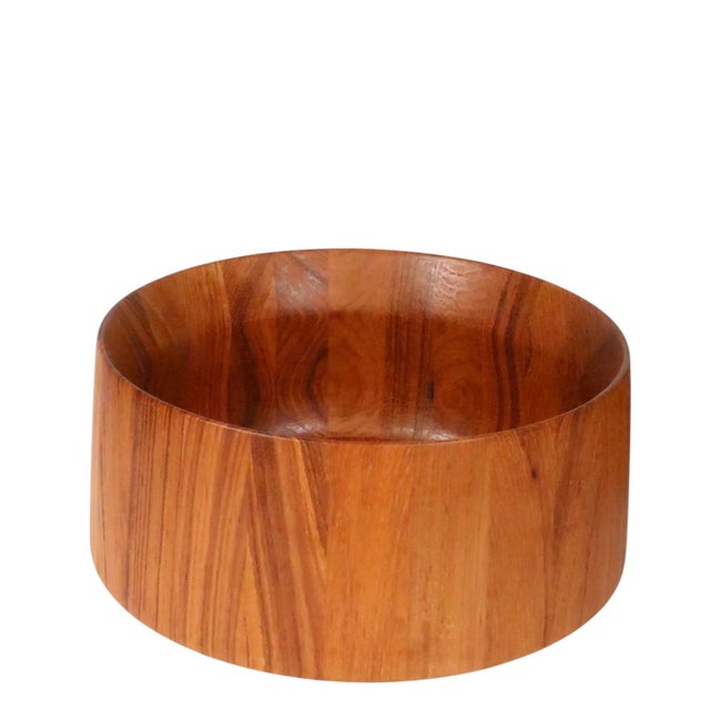 Wood 1970s Set of Danish Modern Teak Bowls by Quistgaard for Dansk - 3 pcs For Sale - Image 7 of 12