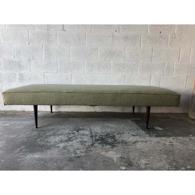 Vintage Mid Century Modern Armless Daybed Sofa | Chairish