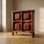 Mid-Century Scandinavian Style Brutalist Backlit Bar Cabinet in Wood, 1970s For Sale - Image 4 of 8