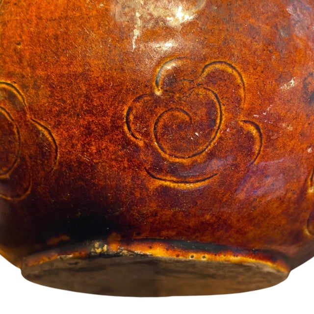 Antique Chinese Vase Sancai-Glazed Vase, Liao Dynasty (907-1125) Asian Pottery For Sale - Image 14 of 15