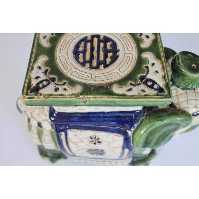 Vintage Elephant Garden Stool For Sale - Image 13 of 17