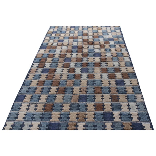 Rug & Kilim presents this fabulous pile addition to the team’s acclaimed Scandinavian rug collection. This 5x10 piece is...