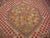 Great Camel and Claret Color With Unique Hexagonal Design Antique Smyrna Oushak Rug For Sale - Image 4 of 7