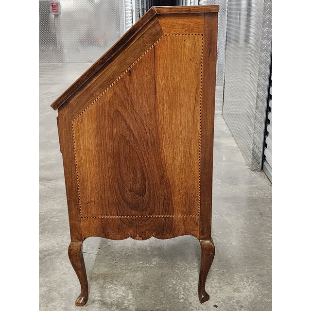 Antique Late 19th Century French Secretary Desk For Sale - Image 4 of 18