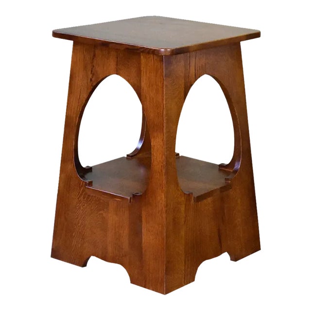Arts and Crafts / Mission Style Taboret End Table - Model A25 - Michael's Cherry For Sale