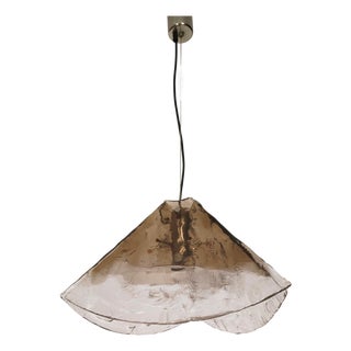 Murano Glass Pendant Lamp from Mazzega, 1970s For Sale