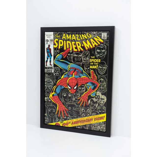 The Amazing Spider Man #75 Death Without a Warning: A limited edition boxed canvas, signed and numbered by Marvel Comics...