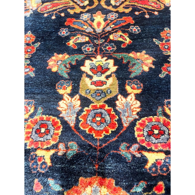 Antique Persian Mohajeran Sarouk Rug For Sale - Image 9 of 10