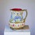 A marvelous 19th-century majolica/slipper pitcher, stamped by the Belgian firm of Nimy-lès-Mons, Mouzin Lecat, circa 1851....