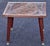 Late 20th Century Gothic Revival Style Copper Clad Wood and Brass Side Table For Sale - Image 4 of 7