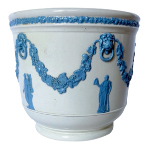 Antique English Classical Theme Wedgwood Cachepot