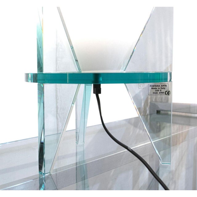 1980s Vintage Otero Table Lamp Model 2748 by R. Dordoni for Fontana Arte, 1984 For Sale - Image 5 of 6