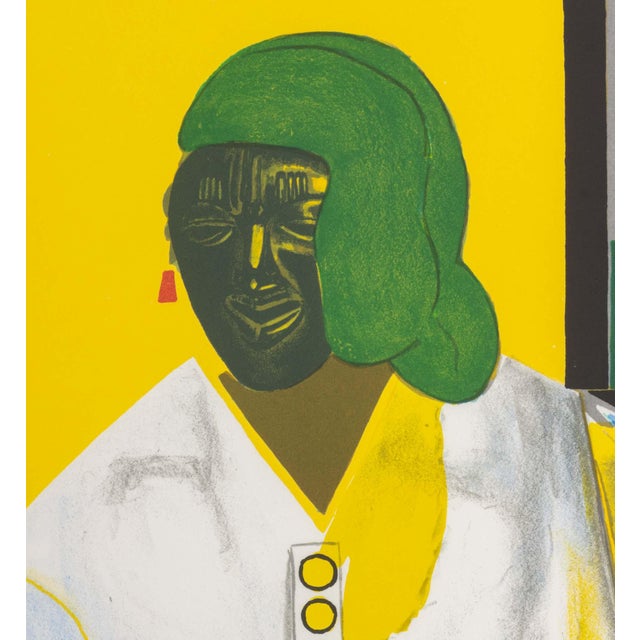 1970s Romare Bearden "Mecklenburg Autumn", 1979 For Sale - Image 5 of 11