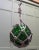 Large Vintage Hand Blown Glass Fishing Float A good Example, hand blown with a large pontil and hand knotted hemp rope...