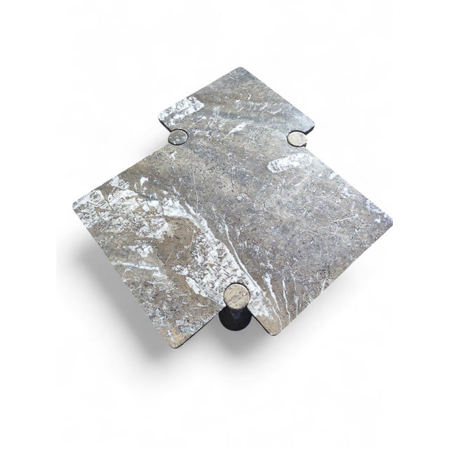 Eros Collection Coffee Table in Freccia Marble by Angelo Mangiarotti, 1970s For Sale - Image 6 of 9