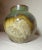 Vintage Handmade Drip Glaze Gerry Williams Pottery Earthenware Vase Sculpture For Sale - Image 4 of 13