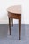 Early 21st Century Ethan Allen Newman Collection Mahogany Sunburst Traditional Federal Hepplewhite Style 56" Demilune Sofa Table 34-9401 For Sale - Image 5 of 7