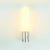 Mid-Century Modern Pair of Opaline Glass & Chrome Wall Lights/Sconces From Limburg, 1970s/1980s For Sale - Image 3 of 8