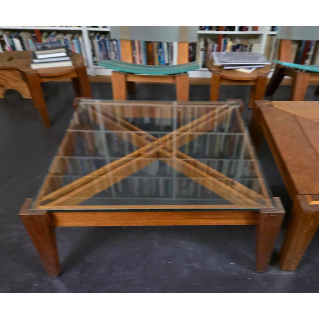 I myself designed and oversaw the fabrication of this prototype of the Íkonos coffee table and it's been in my own...