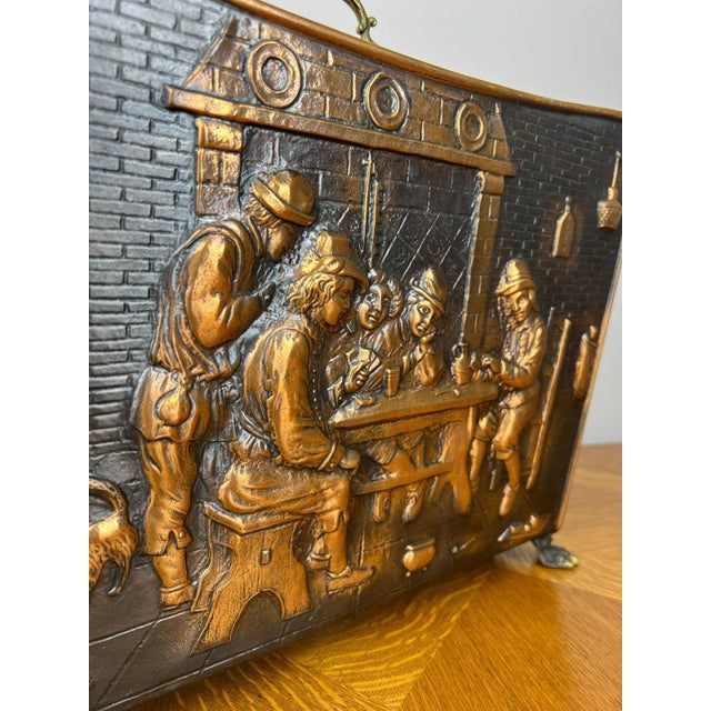 Plastic Vintage French Style Newspaper Rack For Sale - Image 7 of 13
