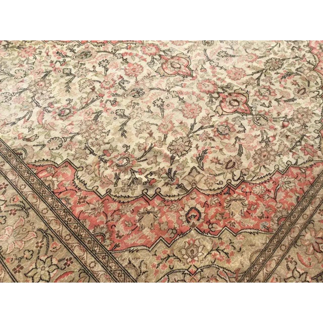 Oversized Antique Oushak Rug - 100" X 154" For Sale - Image 9 of 11