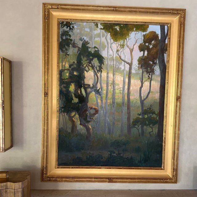 Peter Adams, American artist, focus is landscapes and seascapes created en plein air. This beautiful painting is in an...