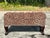 Make a bold statement with this glamorous Vintage Regency Tufted Leopard Ottoman Bench. Featuring richly tufted cushioning...