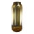 Tall Amber Glass Vase For Sale