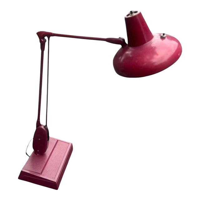 Dazor Floating Fixture Industrial Drafting Table Lamp Light #2c-2324 For Sale