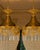 1980 French Louis XVI Gold Bronze Crystal Lanterns Pair For Sale - Image 9 of 12