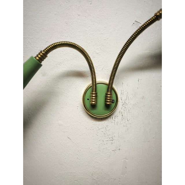 Sputnik Two-Light Wall Lamp with Adjustable Arms, 1960s, in Very Good conditions. Designed 1920 to 1949 Up to 250V...