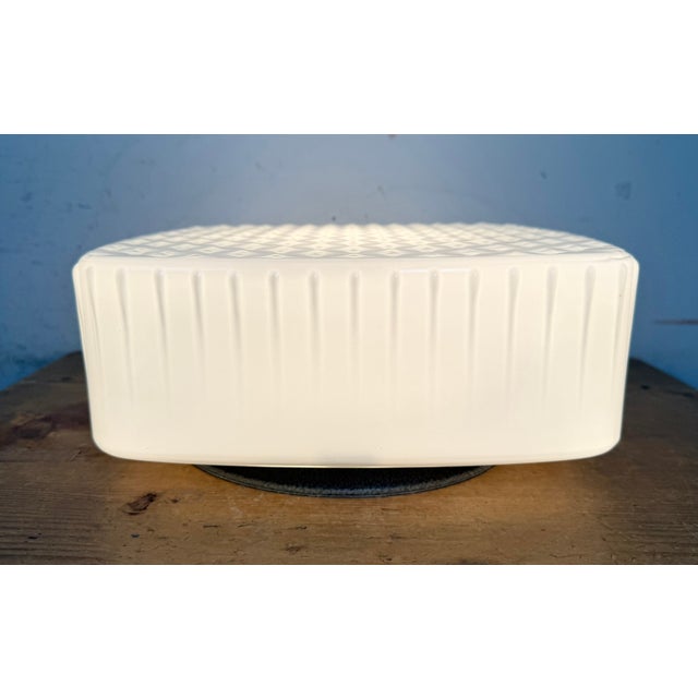 Vintage Wall Light in Milk Glass, 1970s For Sale - Image 13 of 15