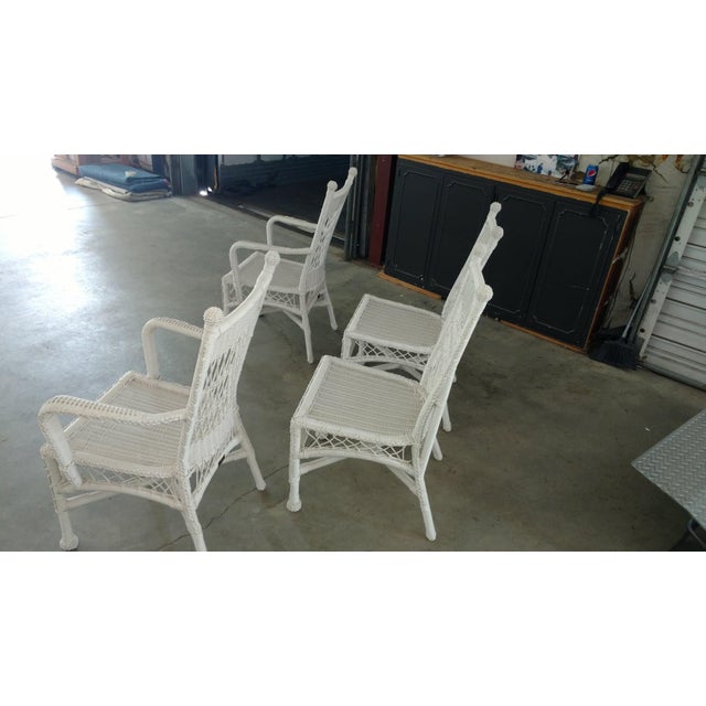 Modern Lane Venture Bar Harbor Outdoor Dining Chairs Set of 4 Chairish