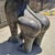 Early 20th Century Monumental Bronze Khmer-Style Male Temple Guardian Statue For Sale - Image 10 of 13
