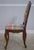 French Provincial Set of 4 Baker Walnut French Provincial Chairs For Sale - Image 3 of 18