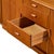 Brown Dyrlund Mid Century Danish Teak Tambour Door Lowboy Dresser For Sale - Image 8 of 11