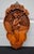 Vintage Chinese Hand Carved Wood Wall Plaque High Relief Asian Woman Flower Art For Sale - Image 11 of 13