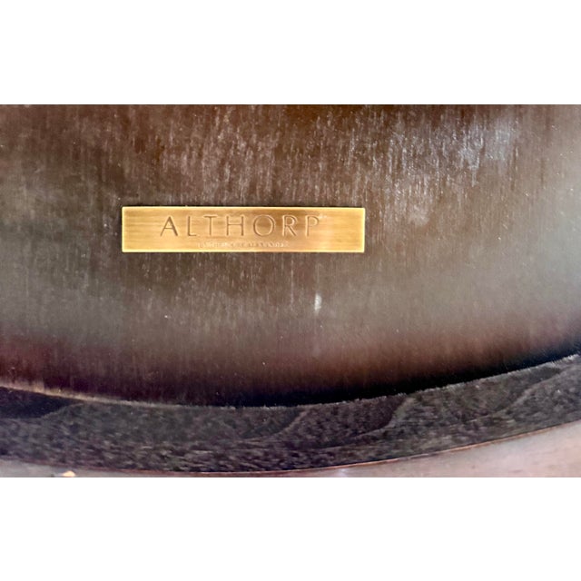 Late 20th Century Althorp by Theodore Alexander Mahogany Cocktail Table With Caryatid Bronze Accents For Sale - Image 10 of 10