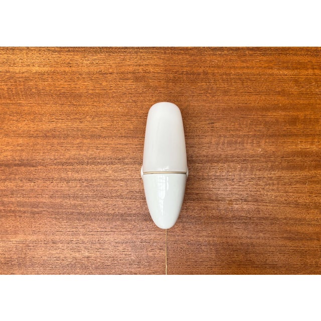 Mid-Century Modern German Ceramic 6065 Sconce by Wilhelm Wagenfeld for Lindner, 1950s For Sale - Image 18 of 18