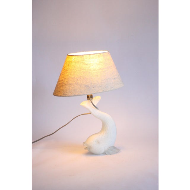 Murano Glass Fish Lamp, Italy, 1950s For Sale - Image 4 of 18