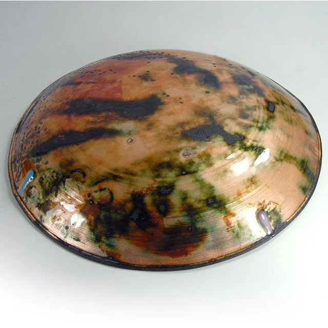 1970s Spanish Enamel Plate from Mas Art, 1970s For Sale - Image 5 of 9