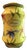 Nonni’s Biscotti Jar Yellow Floral Porcelain Cookie Jar Canister For Sale