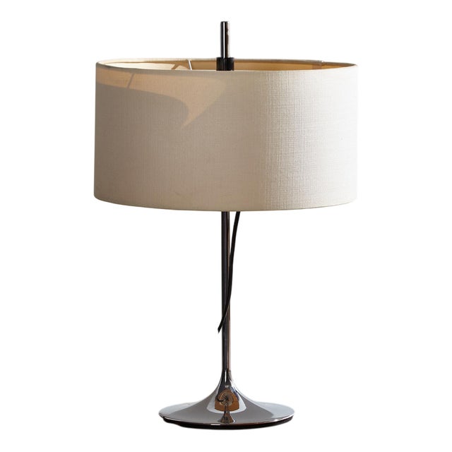 Chrome Table Lamp by Frank Betler for Wila For Sale