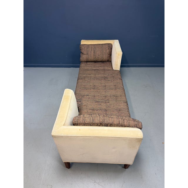 1950s Attributed to Edward Wormley for Dunbar “Tête-À-Tête” Sofa, Model 5009, Circa 1955 Mid Century For Sale - Image 5 of 11