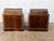 1930s Art Deco Club Armchairs in Burl Walnut, European, 1930s, Set of 2 For Sale - Image 5 of 14