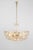 Gilt Brass Crystal Chandelier attributed to Palwa Sciolari, Germany, 1970s For Sale - Image 13 of 15