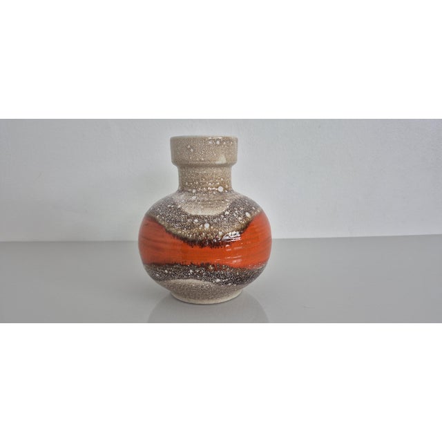 Glazed Orange 7608-20 Ceramic Vase from Carstens Tönnieshof, Germany, 1970s For Sale - Image 15 of 15